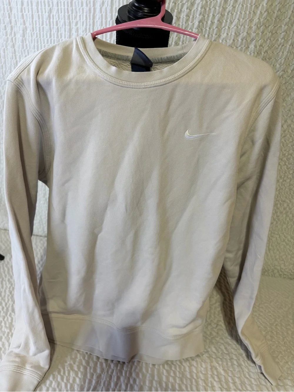 Nike Cream/Light Beige Crewneck Sweatshirt